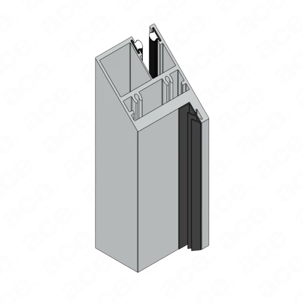 single-glazed door frame