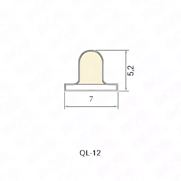 Schlegel q-lon foam seal for glass partitioning scheme