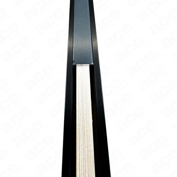 timber infill for glass partitioning