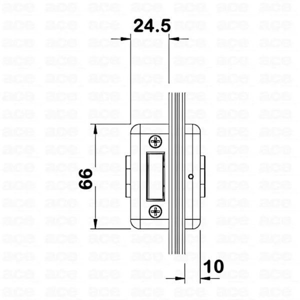 Studio Rondo Latch Rondo Style Latch