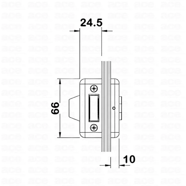 Studio Rondo Latch Rondo Style Locking Latch