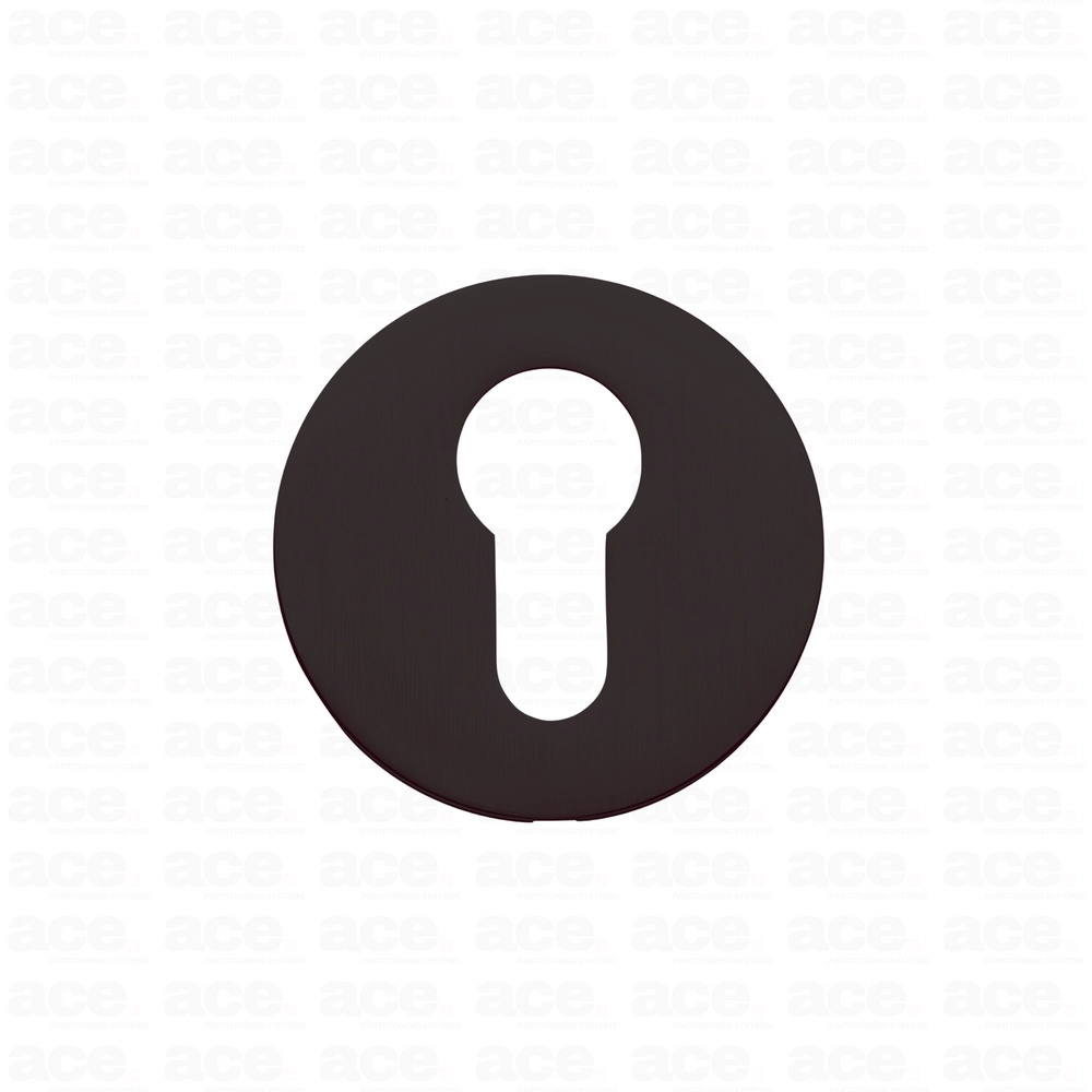 Euro profile circular escutcheon