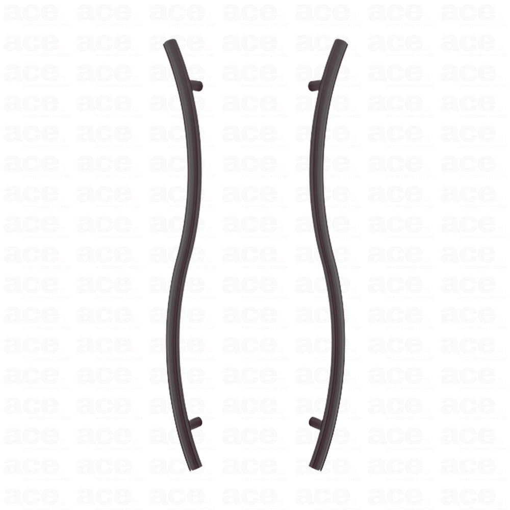 S-shaped pull handle