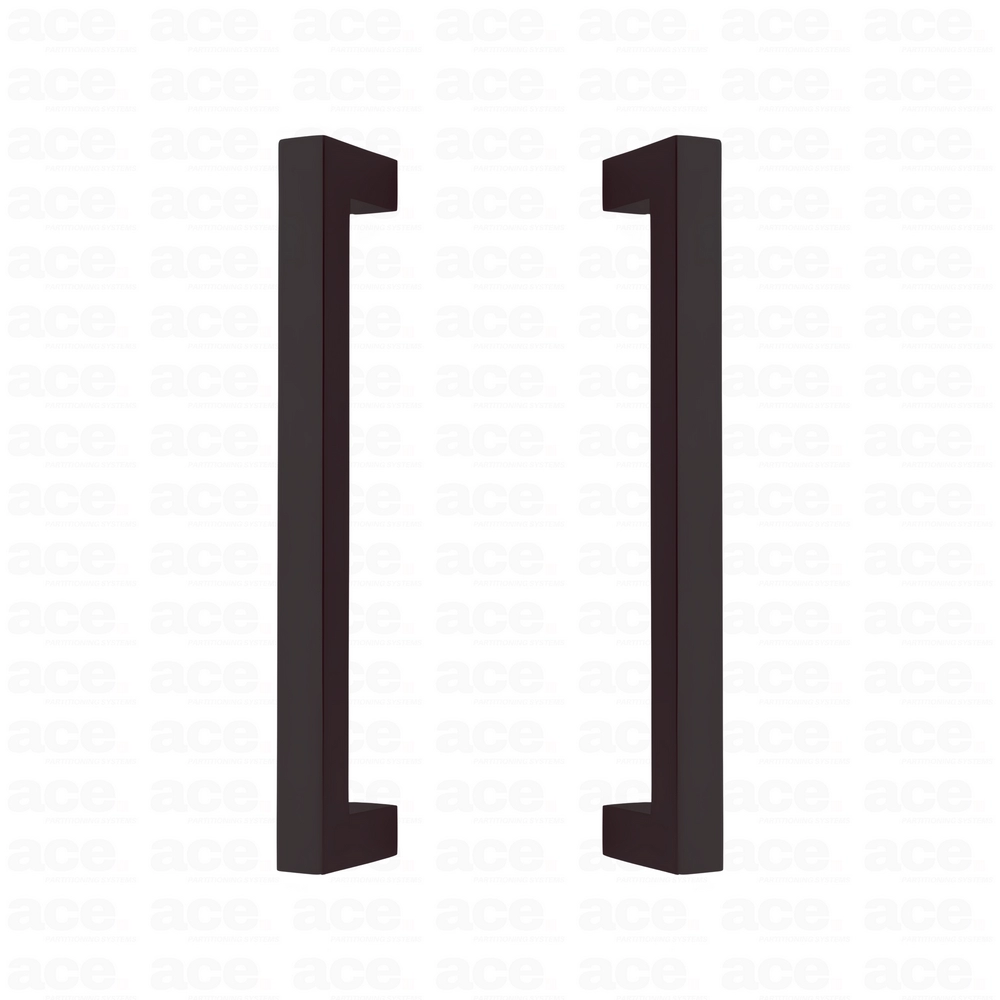 Square mitred pull handle